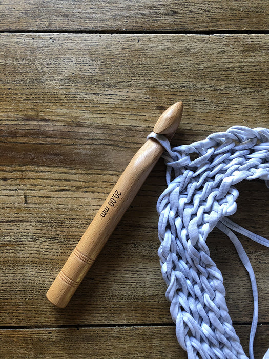 Knit Pro - Wood Jumbo Crochet - 20 mm