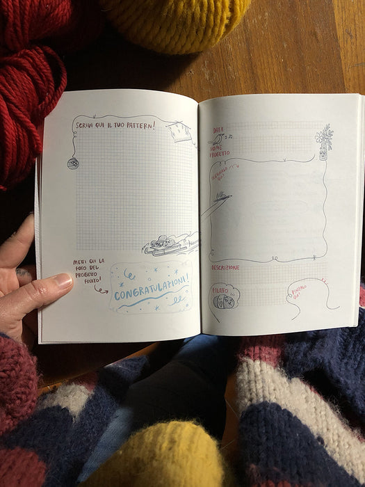 Knitting Journal - Sara Menetti per WOOLDONE