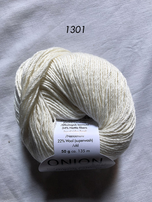 Onion - Organic Cotton, Nettles, Wool - cotone, ortica e lana