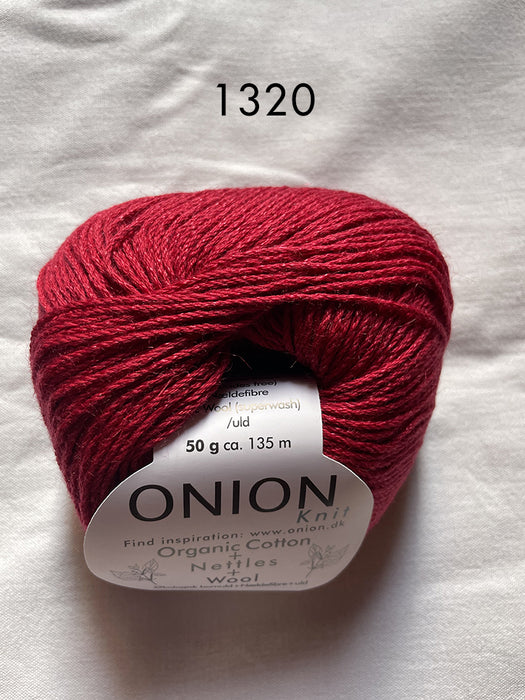 Onion - Organic Cotton, Nettles, Wool - cotone, ortica e lana