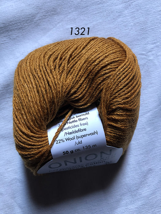 Onion - Organic Cotton, Nettles, Wool - cotone, ortica e lana