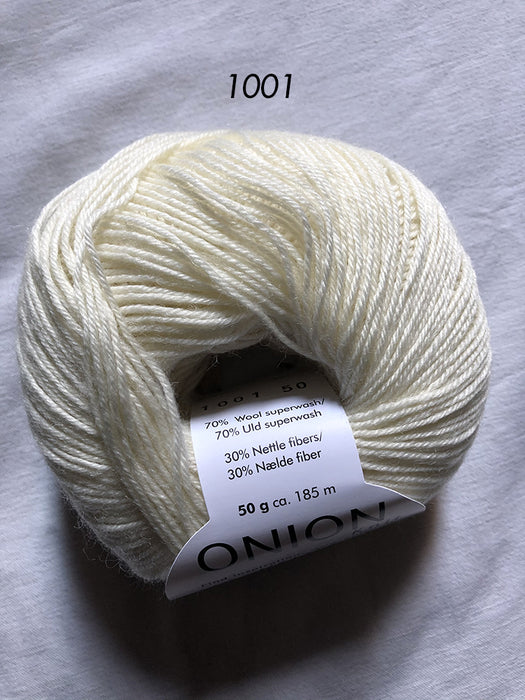 Onion - Nettle Sock Yarn - lana e ortica