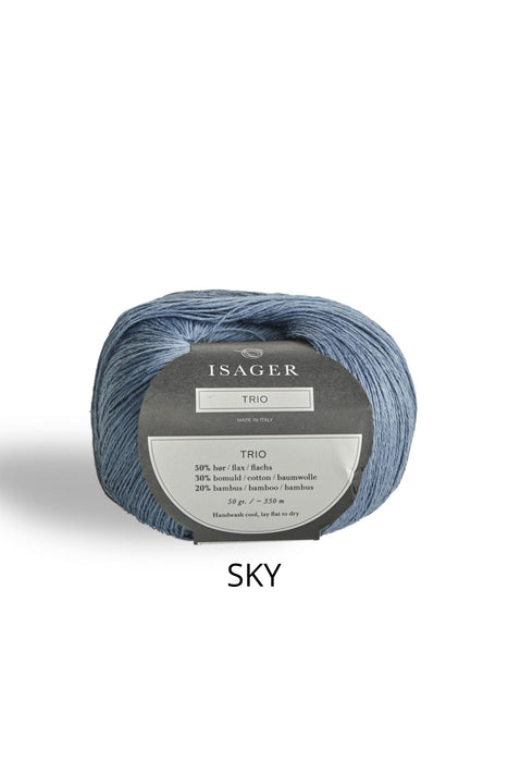 Isager - Trio 1 - Lino Cotone Lyocell