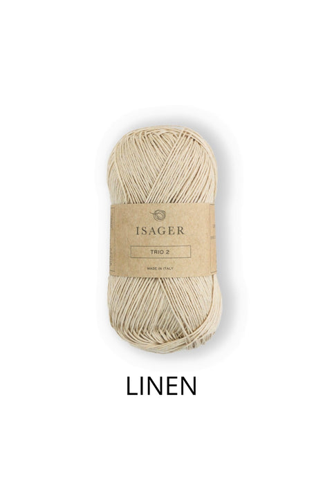 Isager - Trio 2 - Lino Cotone Lyocell